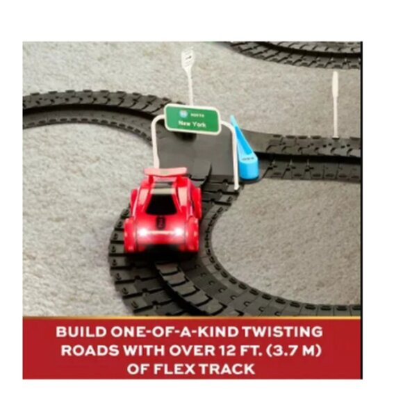 FAO Schwarz Vehicle Playset with DIY Track - Picture 2 of 6